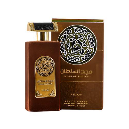 Lattafa Majd Al Sultan Asdaaf Eau de Parfum | Green Lemon Apple Bergamot Cardamom Sandalwood Vetiver Musk | Unisex 3.4 oz