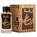 Lattafa Raghba Wood Intense by Lattafa | Eau de Parfum Spray 3.4 oz Unisex | Oriental Woody Fragrance