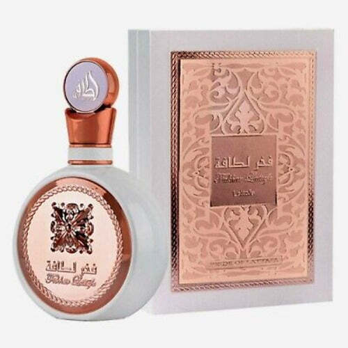 Lattafa Fakhar Eau de Parfum | Pomegranate Lily Tuberose Gardenia Jasmine Rose Vanilla Sandalwood | Women 3.4 oz