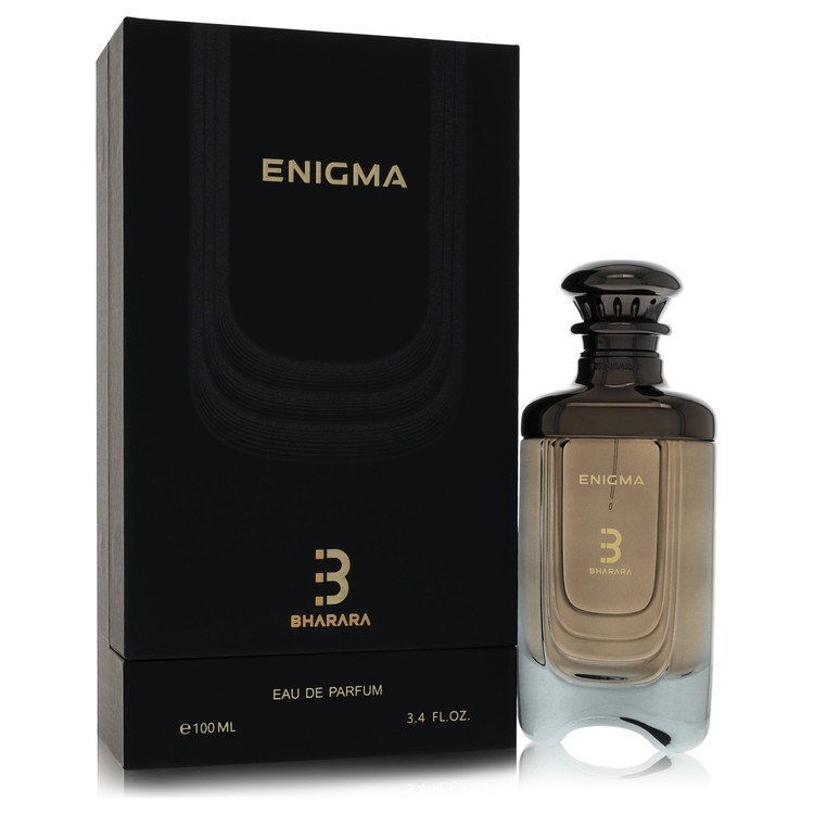 Bharara Enigma by Bharara Beauty – Mysterious Woody Unisex Eau de Parfum | Saffron, Oud & Amber | 3.4 oz EDP