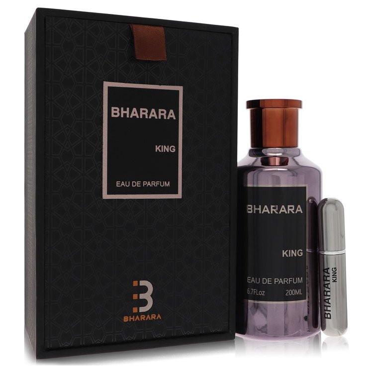 Bharara King by Bharara Beauty – Bold Woody Men's Eau de Parfum | Bergamot, Oud & Amber | 6.7 oz EDP