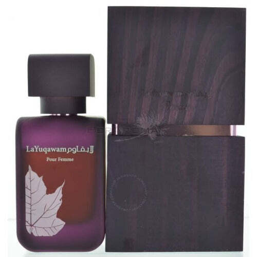 Rasasi La Yuqawam Pour Femme Eau de Parfum | Mandarin Grapefruit Passionfruit Coconut Vanilla Tonka Amber | Women 2.5 oz
