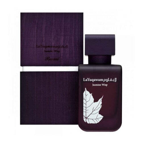 Rasasi La Yuqawam Jasmine Wisp Eau de Parfum | Mandarin Grapefruit Passionfruit Coconut Vanilla Tonka | Unisex 2.5 oz