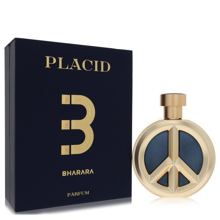 Bharara Placid by Bharara Beauty – Fresh Aquatic Men's Eau de Parfum | Bergamot, Sea Notes & Driftwood | 3.4 oz EDP