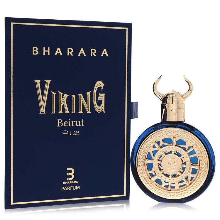 Bharara Viking Beirut by Bharara Beauty – Fresh Woody Unisex Eau de Parfum | Citrus, Cedar & Amber | 3.4 oz EDP