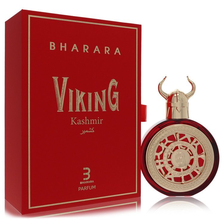 Bharara Viking Kashmir by Bharara Beauty – Warm Spicy Men's Eau de Parfum | Saffron, Cashmere Wood & Amber | 3.4 oz EDP