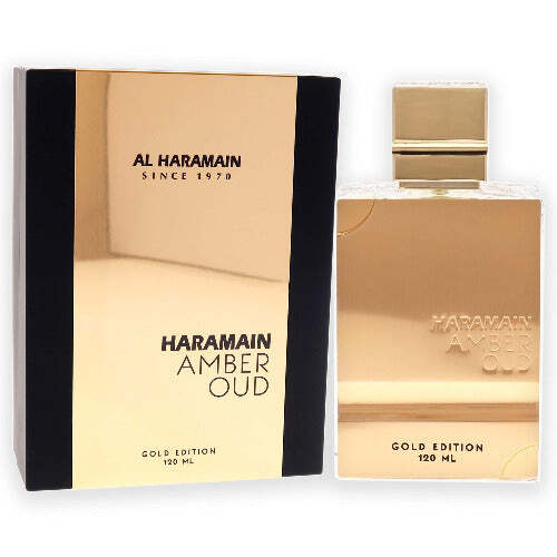 Al Haramain Amber Oud Gold Edition Eau de Parfum | Bergamot Melon Pineapple Amber Vanilla Woods | Unisex 2.0 oz