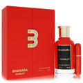 Bharara Scarlet by Bharara Beauty – Bold Floral Unisex Eau de Parfum | Red Berries, Rose & Amber | 3.4 oz EDP