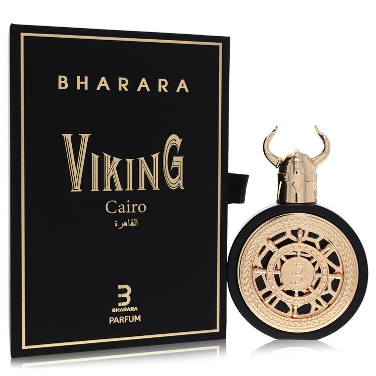 Bharara Viking Cairo by Bharara Beauty – Spicy Woody Unisex Eau de Parfum | Saffron, Oud & Amber | 3.4 oz EDP