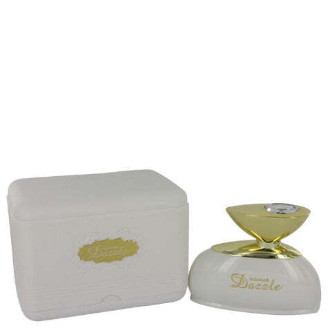 Al Haramain Dazzle Eau de Parfum | Blackcurrant Bergamot Lychee Rose Vanilla Patchouli | Women 3.3 oz