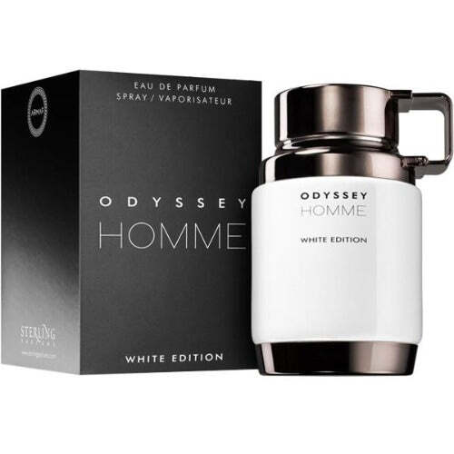Armaf Odyssey Homme White Edition Eau de Parfum | Bergamot Lavender Vetiver Sandalwood Musk | Men 3.4 oz