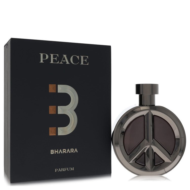 Bharara Peace by Bharara Beauty – Fresh Aromatic Men's Eau de Parfum | Bergamot, Lavender & Sandalwood | 3.4 oz EDP