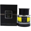 Armaf Niche Black Onyx Eau de Parfum | Cardamom Cinnamon Oud Rose Amber Patchouli | Men 3.4 oz