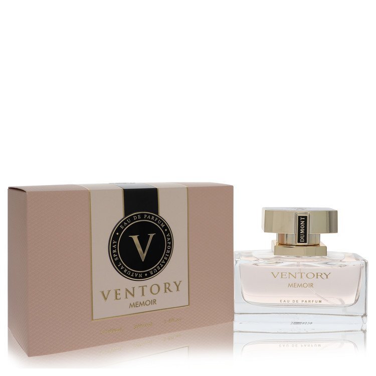 Dumont Ventory Memoir by Dumont Paris – Floral Woody Women's Eau de Parfum | Bergamot, Rose & Sandalwood | 3.4 oz EDP