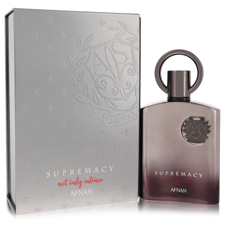 Afnan Supremacy Not Only Intense by Afnan – Bold Woody Oud Men's Extrait de Parfum | Oud, Amber & Musk | 3.4 oz EDP