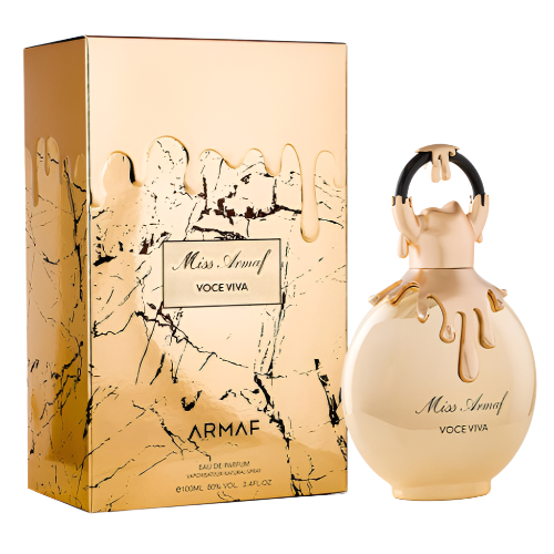 Armaf Miss Voce Viva Eau de Parfum | Orange Blossom Tuberose Rose Praline Sandalwood | Women 3.4 oz