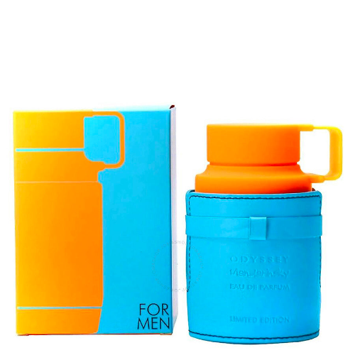 Armaf Odyssey Mandarin Sky Eau de Parfum | Mandarin Saffron Caramel Tonka Cedar Vetiver | Men 3.4 oz