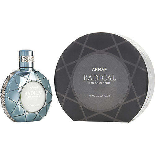 Armaf Radical Blue Eau de Parfum | Watermelon Verbena Lavender Tonka Bean Patchouli | Men 3.4 oz
