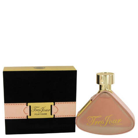 Armaf Tres Jour Eau de Parfum | Neroli Green Tea Jasmine Tuberose Patchouli Cedar | Women 3.4 oz