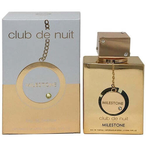 Armaf Club De Nuit Milestone Eau de Parfum | Bergamot Rose Oud Patchouli Vanilla | Unisex 6.7 oz