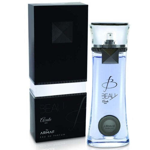 Armaf Beau Acute by Armaf | Eau de Parfum Spray 3.4 oz Men | Floral Woody Musk Fragrance
