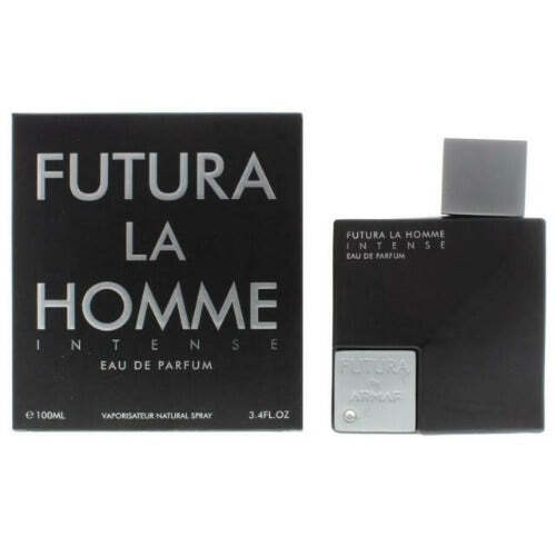 Armaf Futura La Homme Intense by Armaf | Eau de Parfum Spray 3.4 oz Men | Aromatic Spicy Fragrance