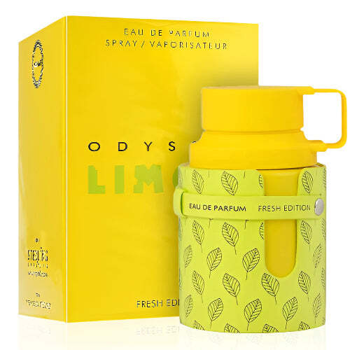 Armaf Odyssey Limoni by Armaf | Eau de Parfum Spray 3.4 oz Unisex | Citrus Aromatic Fragrance