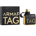 Armaf Tag Uomo Nero by Armaf | Eau de Parfum Spray 3.4 oz Men | Aromatic Spicy Fragrance