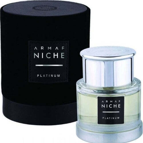 Armaf Niche Platinum by Armaf | Eau de Parfum Spray 3.4 oz Men | Woody Oriental Fragrance