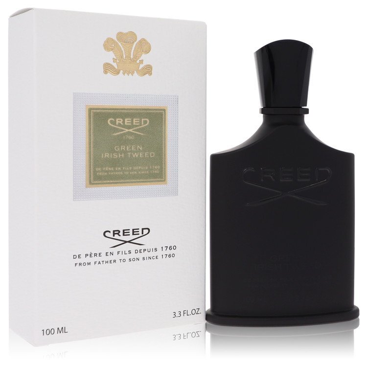 Green Irish Tweed by Creed – Fresh Fougere Men's Eau de Parfum | Violet Leaves, Verbena & Sandalwood | 3.3 oz EDP