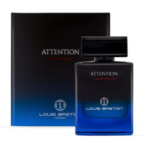 Louis Breton Attention Eau de Parfum | Men's Aromatic Fougere Cologne 3.4 oz