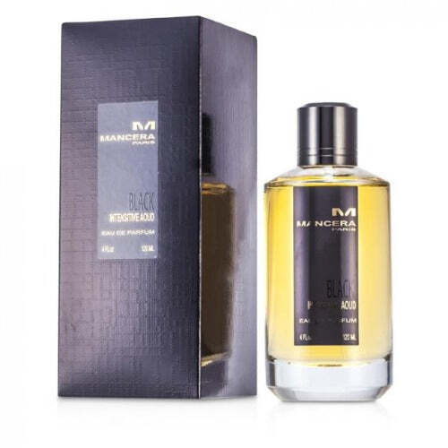 Mancera Intensive Aoud Black Eau de Parfum | Men's Oud Woody Cologne 4.0 oz