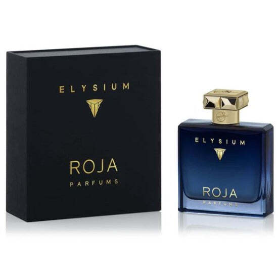 Roja Elysium Eau de Parfum | Grapefruit Bergamot Vetiver Juniper Rose Jasmine Ambergris Leather Vanilla | Men 3.3 oz