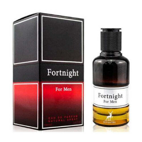 Maison Alhambra Fortnight Eau de Parfum | Tonka Pelargonium Mandarin Lemon Amber Bergamot Cedarwood Violet Chamomile Jasmine | Men 3.4 oz