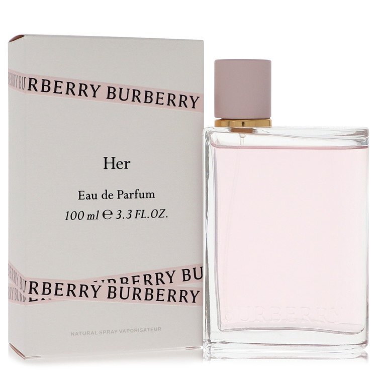 Burberry Her Perfume Eau de Parfum Spray 3.4 oz for Women | Fruity Floral Fragrance