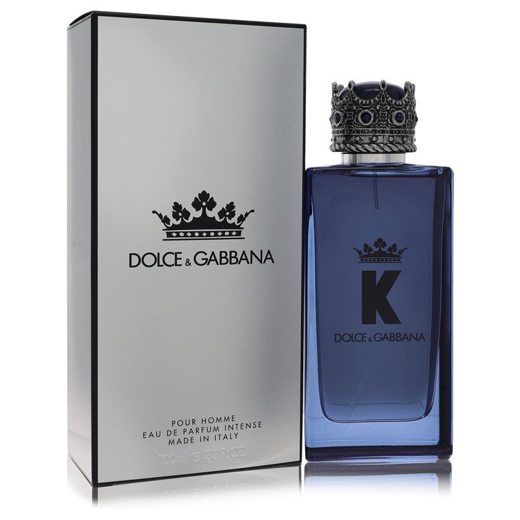 K by Dolce & Gabbana Cologne Eau de Parfum Intense Spray 3.3 oz for Men | Aromatic Spicy Fragrance