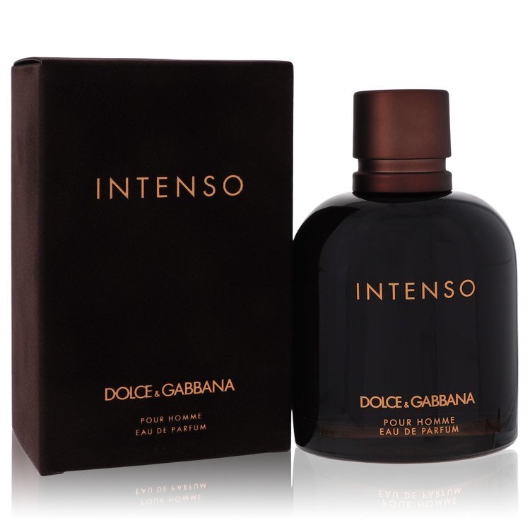 Intenso by Dolce & Gabbana Cologne Eau de Parfum Spray 4.2 oz for Men | Woody Oriental Fragrance