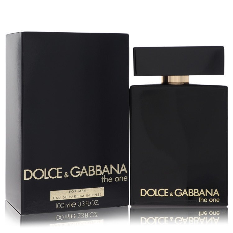 The One Intense by Dolce & Gabbana Eau De Parfum Spray 3.3 oz for Men | Leather Spicy