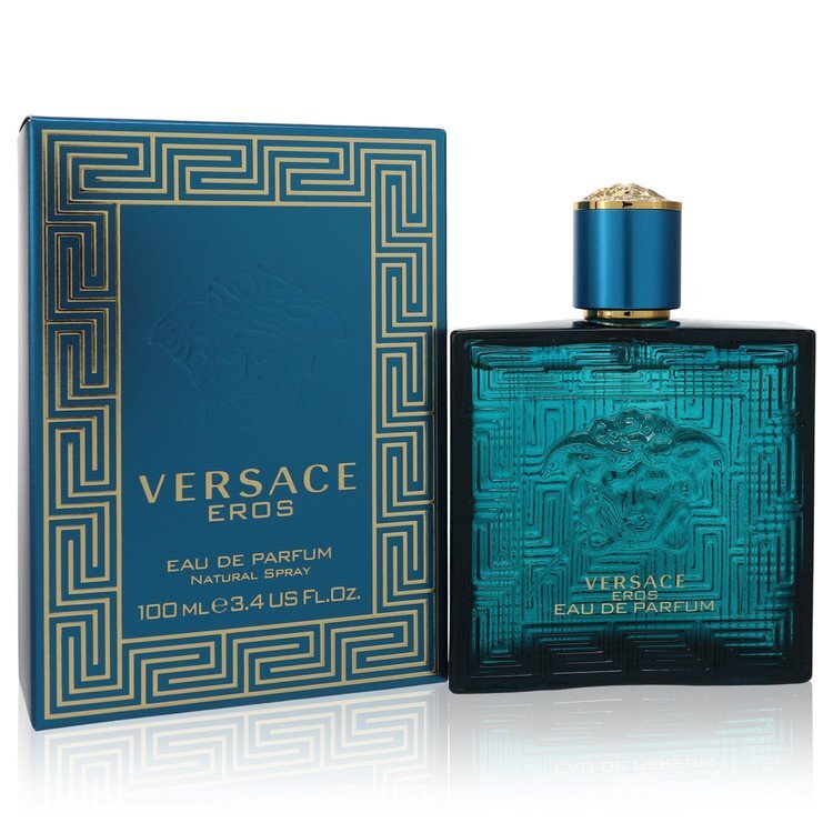 Versace Eros Eau De Parfum Spray 3.4 oz for Men | Woody Fresh Oriental