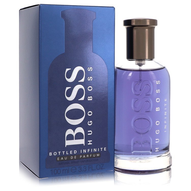 Boss Bottled Infinite by Hugo Boss Eau De Parfum Spray for Men – Mandarin, Lavender & Sandalwood – 3.3 oz EDP