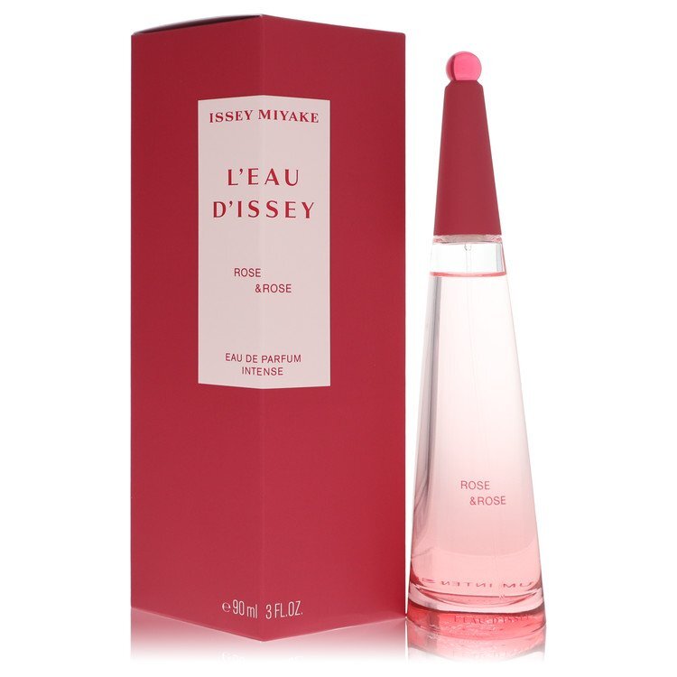 L'Eau D'Issey Rose & Rose by Issey Miyake Eau De Parfum Intense Spray for Women – Pear, Rose & Osmanthus – 3 oz EDP