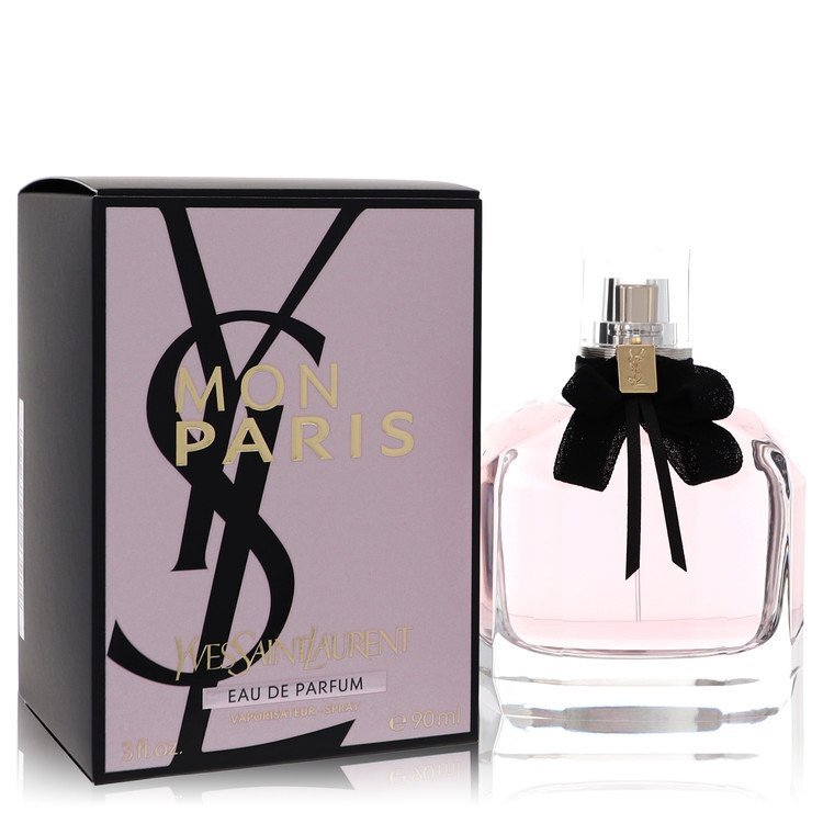 Mon Paris by Yves Saint Laurent | Eau de Parfum Spray 3 oz Women | Chypre Fruity Fragrance