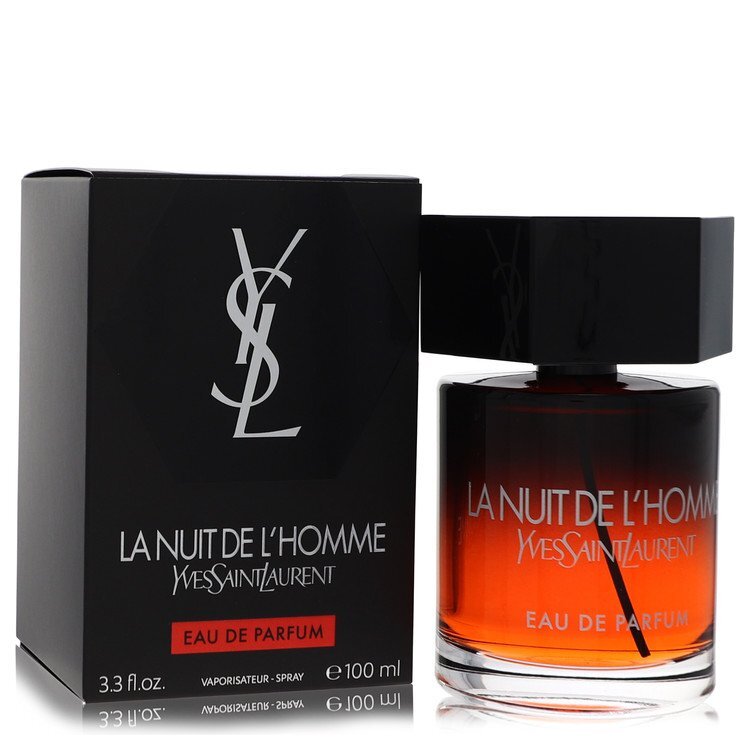 La Nuit de L'Homme by Yves Saint Laurent | Eau de Parfum Spray 3.3 oz Men | Oriental Spicy Fragrance