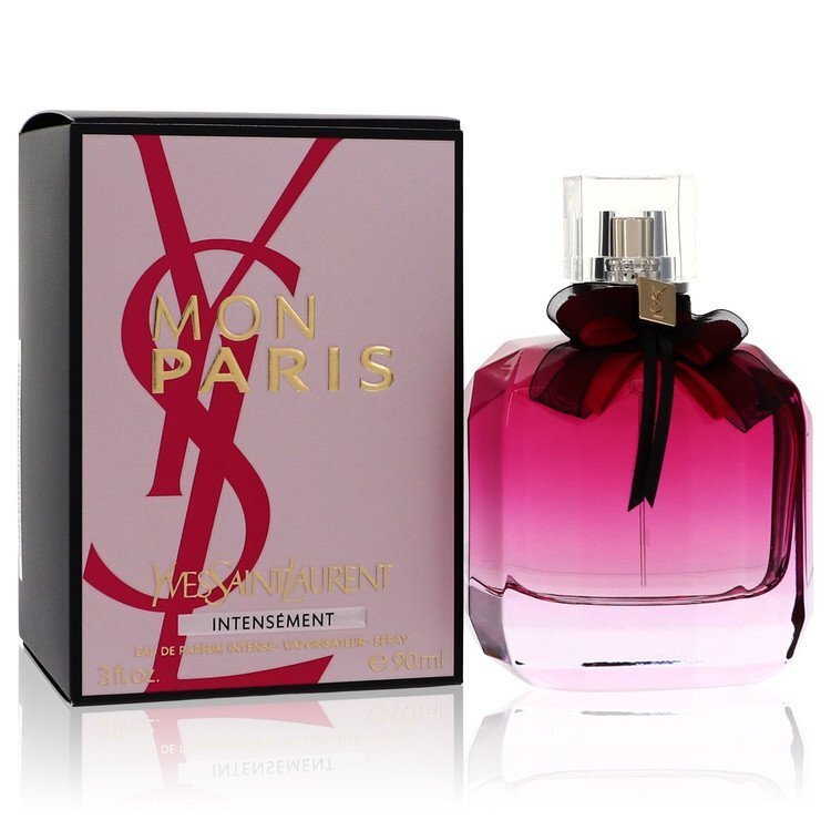 Mon Paris Intensément by Yves Saint Laurent | Eau de Parfum Spray 3 oz Women | Chypre Floral Fragrance