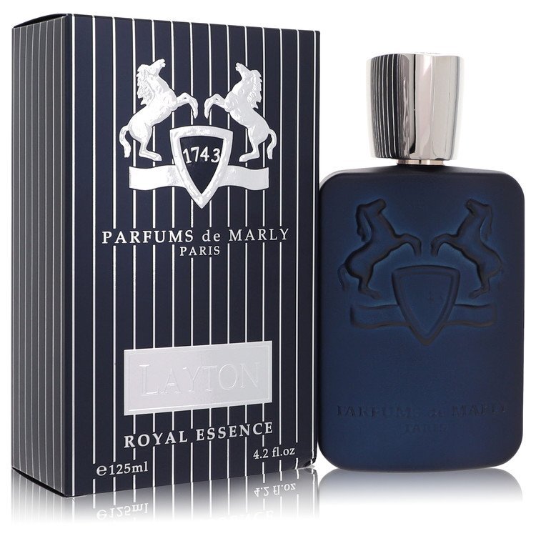 Layton Royal Essence by Parfums de Marly | Eau de Parfum Spray 4.2 oz Men | Floral Oriental Fragrance