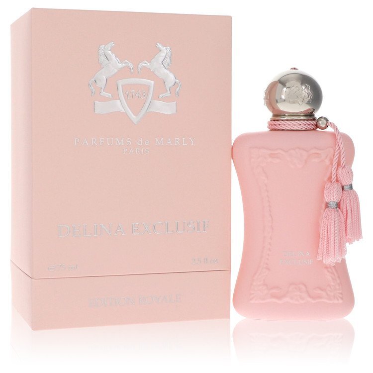 Delina Exclusif by Parfums de Marly | Eau de Parfum Spray 2.5 oz Women | Floral Fruity Fragrance