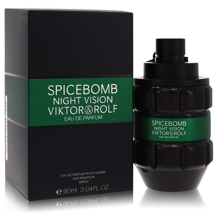 Spicebomb Night Vision by Viktor & Rolf | Eau de Parfum Spray 3 oz Men | Spicy Aromatic Fragrance