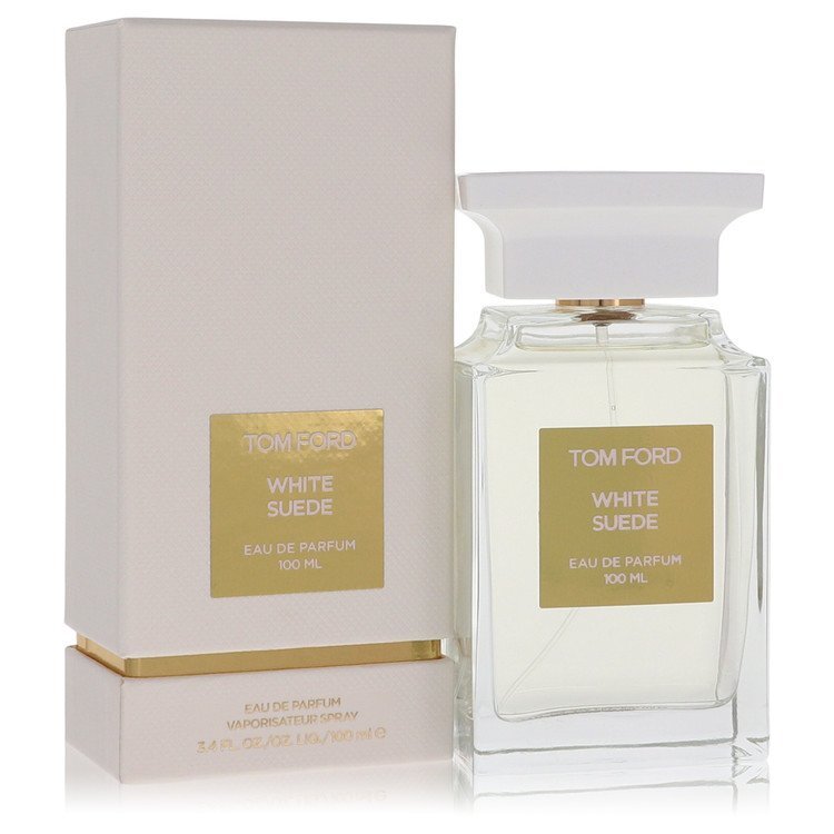 Tom Ford White Suede by Tom Ford | Eau de Parfum Spray Unisex 3.4 oz | Soft Floral Fragrance
