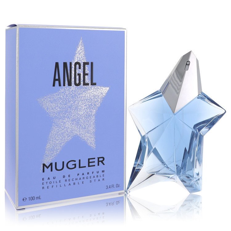 Angel by Thierry Mugler Standing Star Eau de Parfum Spray Refillable 3.4 oz | Oriental Gourmand Fragrance