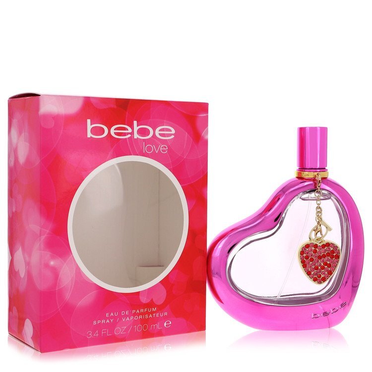 Bebe Love by Bebe Eau de Parfum Spray 3.4 oz | Floral Fruity Fragrance